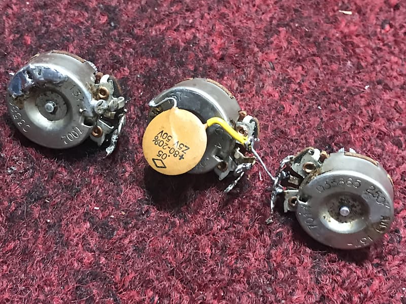 Fender Stratocaster 1970 CTS original vintage USA pots Reverb