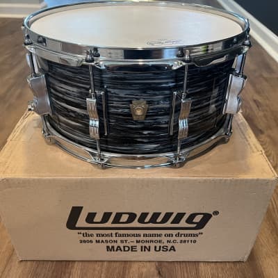 Ludwig 90th Anniversary Classic Maple 6.5x14 Vintage Black Oyster