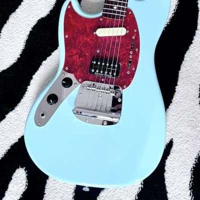 Fender Kurt Cobain Mustang Left-Handed 2012 Sonic Blue image 1