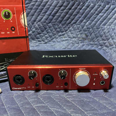 Focusrite Clarett 2Pre Thunderbolt Audio Interface | Reverb