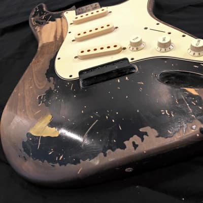 Fender John Mayer Black 1 Replica Body | Reverb