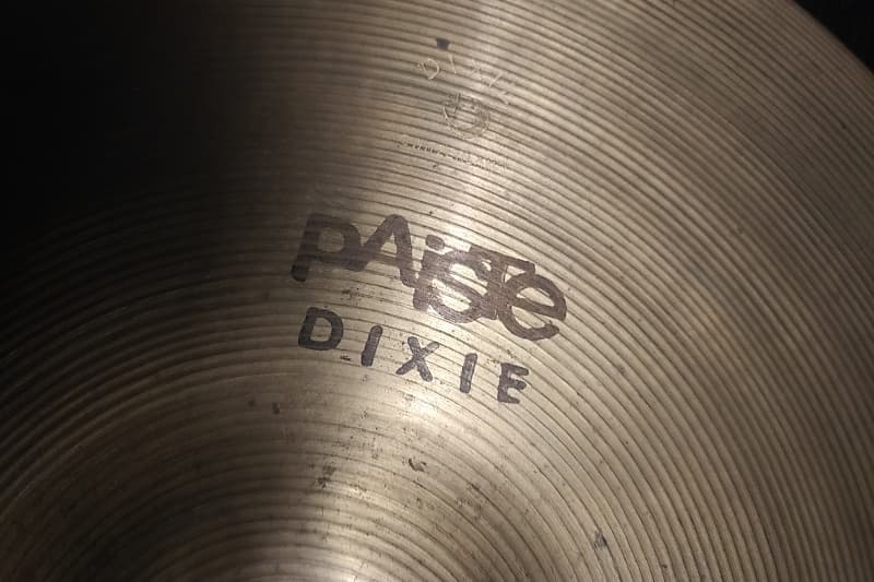 VINTAGE: Paiste 14' Dixie Medium Thin Hi-Hat Pair 1960's Traditional