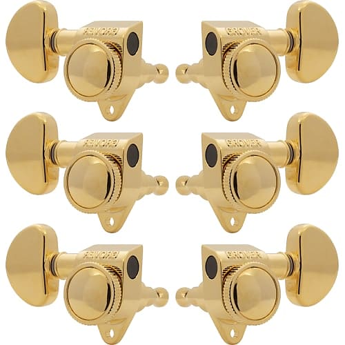 Gold Tuners Grover Rotomatic Roto Grip Locking 3 Reverb Canada