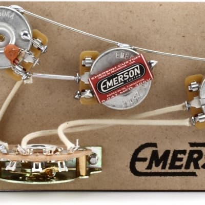 Emerson Custom S5-B-250K Strat Blender Prewired Kit - 090125220193