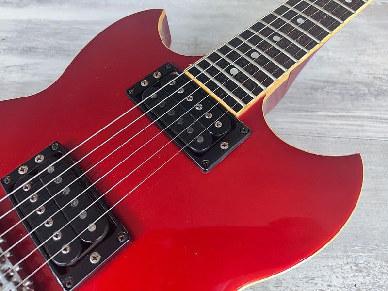 1983 Yamaha Japan SG-510 Double Cutaway (Candy Tone Red) | Reverb
