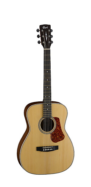 Cort Luce Series L-100C Concert Acoustic Guitar, Natural Satin image 1