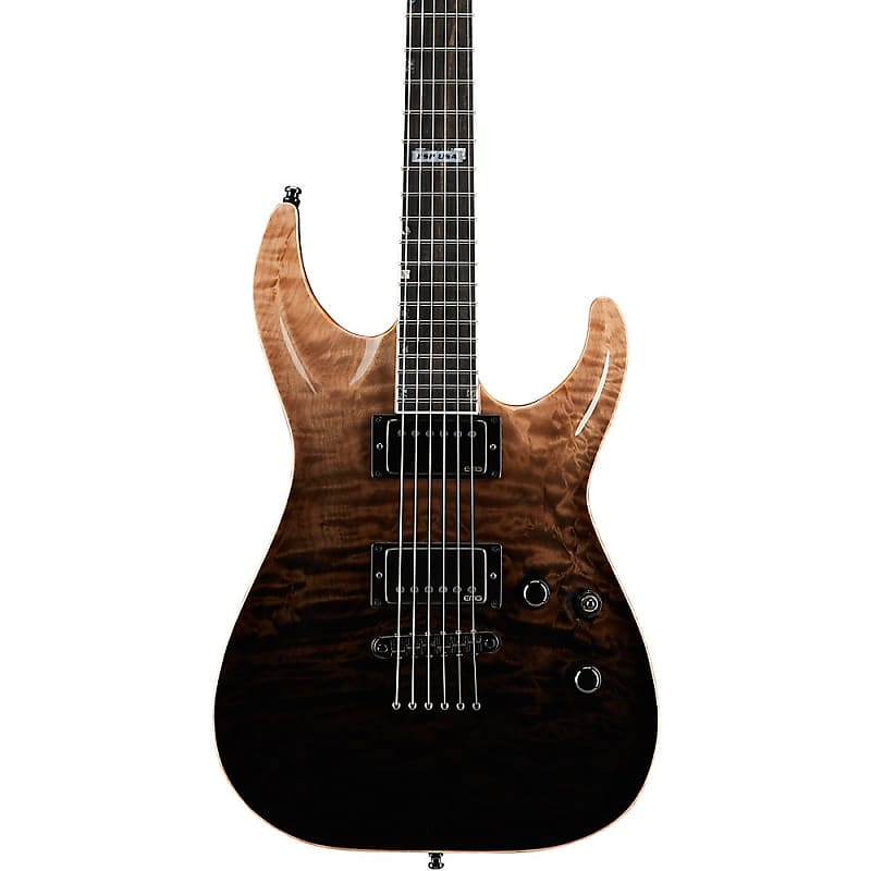 ESP USA Horizon II Electric Guitar See-Thru Black Fade image 1