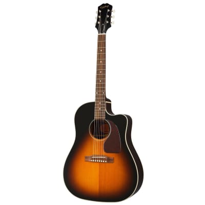 Epiphone Inspired by Gibson J-45 EC Acoustic-Electric Guitar(New) image 7
