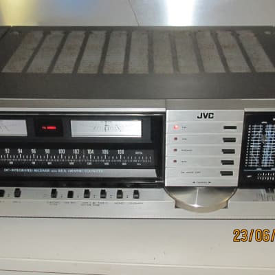 Vintage JVC JR-S201  Stereo Receiver w Magnetic Phono In - Comp to Pioneer SX  w better specs image 2
