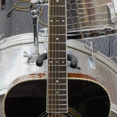 2023 Fender PD-220E Paramount Series Dreadnought Acoustic-Electric Guitar! Vintage Sunburst! VERY NICE!!! image 4