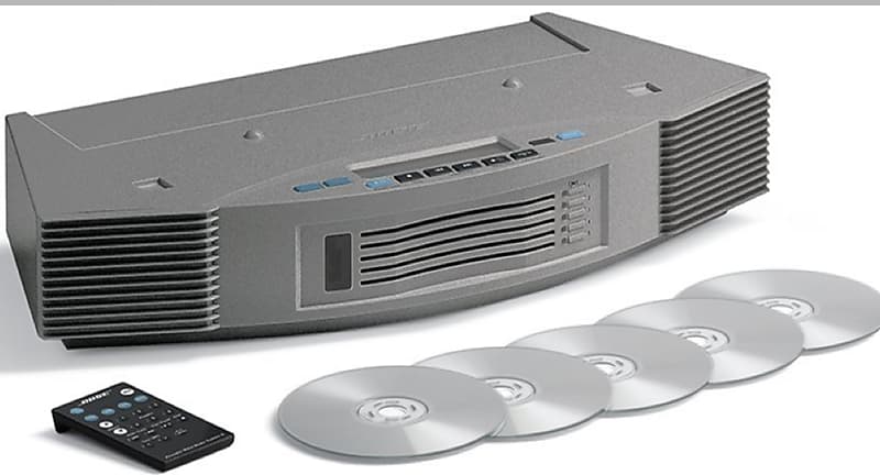 Bose Acoustic Wave System II 5-CD Multi Disc Changer, Titanium Silver image 1
