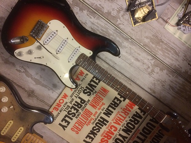 Teisco stratocaster clearance