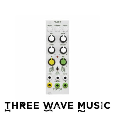 Tiptop Audio ModFX (White) - Chorus, Flanger, and Filter  [Three Wave Music] image 1