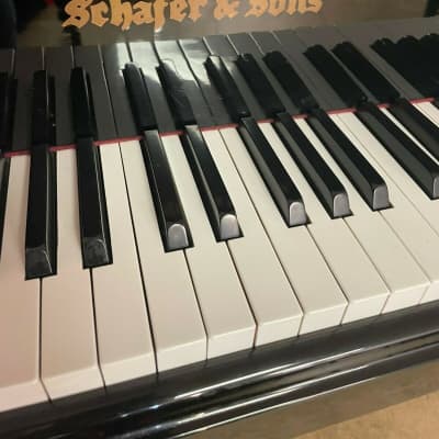 Baby grand piano Jafer & sons, model ss48, 4’8”, 2016 image 3