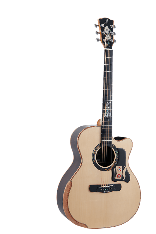Merida Extrema A18GAC  Acoustic Guitar Flower version image 1