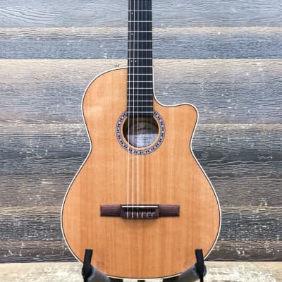 Godin Arena Flame Maple CW EQ "B-Stock" LR Baggs Element Thinline Electro-Classical Guitar image 2