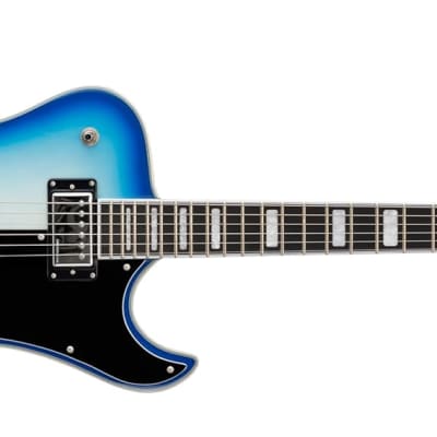 Hagstrom Fantomen Limited Edition Silver Blue Burst image 3