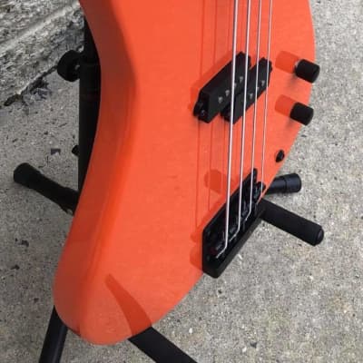 GAMMA Custom Bass Guitar PF21-02, Fretless Alpha Model, Navajo Orange image 1