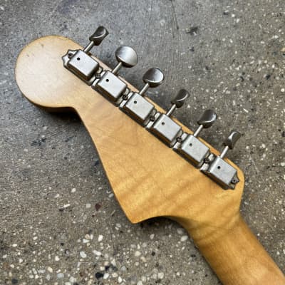 MJT VTS S-Style Aged Electric Guitar w/ Fender Headstock - Blonde image 20