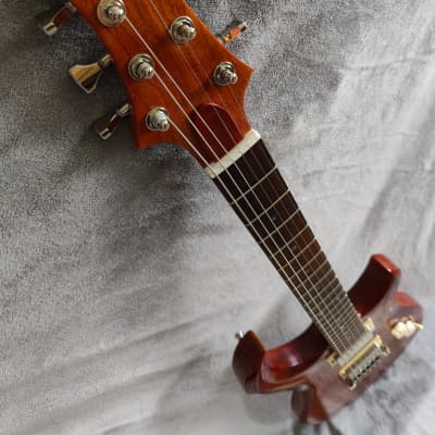 96 art Solid Body Set Neck Doublecut Violin Burst Guitar - Custom Handmade image 11