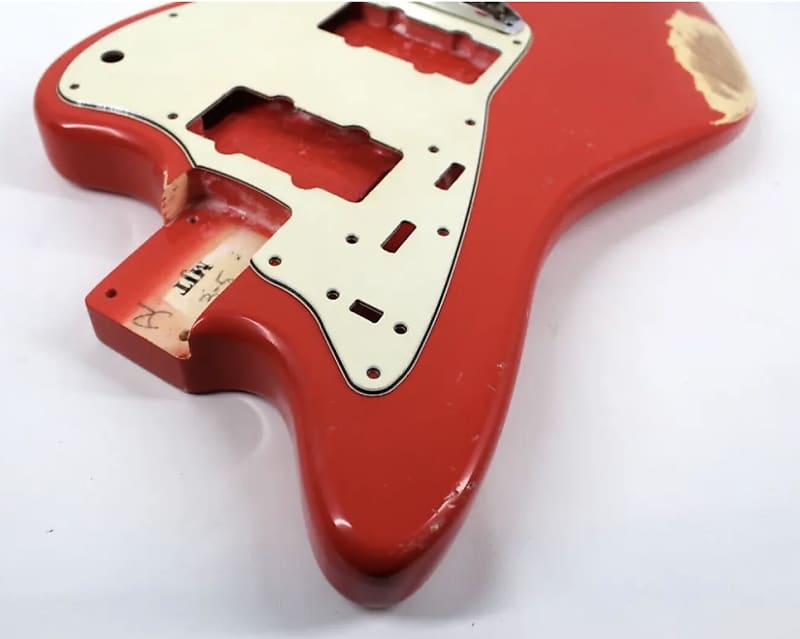 MJT ボディバーガンディレッド MJT Ultralight Jazzmaster Body 3lbs 5oz! 2022 Aged Nitro
