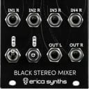 Erica Synths Black Stereo Mixer V3 Eurorack Synth Module