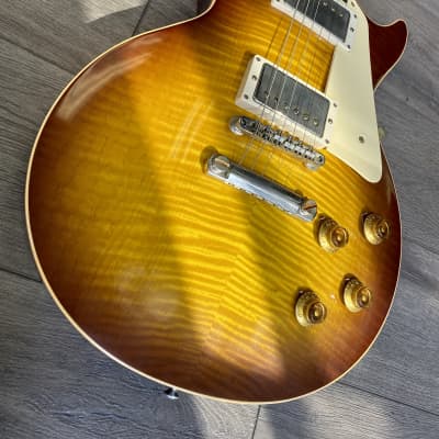 Gibson Custom 1959 Les Paul Standard Reissue VOS - Iced Tea Burst image 8