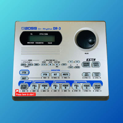Boss DR-3 Dr. Rhythm 2003 - 2020 Gray