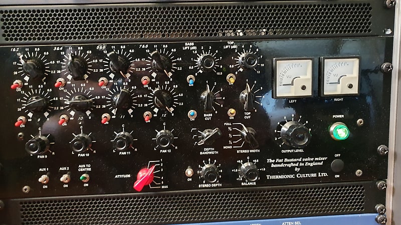 Thermionic Culture Fat Bustard MkI Tube Summing Mixer - Black | Reverb