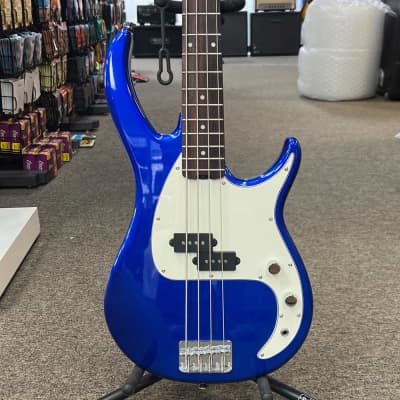 Peavey Milestone IV 4-String Bass w/ Gig Bag - Metallic Blue (Pre-Owned) for sale