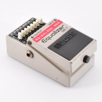 【美品】BOSS GE-7 made in Taiwan Boss GE-7 Modified Noiseless Made in Taiwan & Modified In
