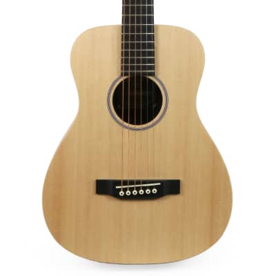 Martin X Series LX1E Little Martin Acoustic-Electric Guitar - Natural image 2