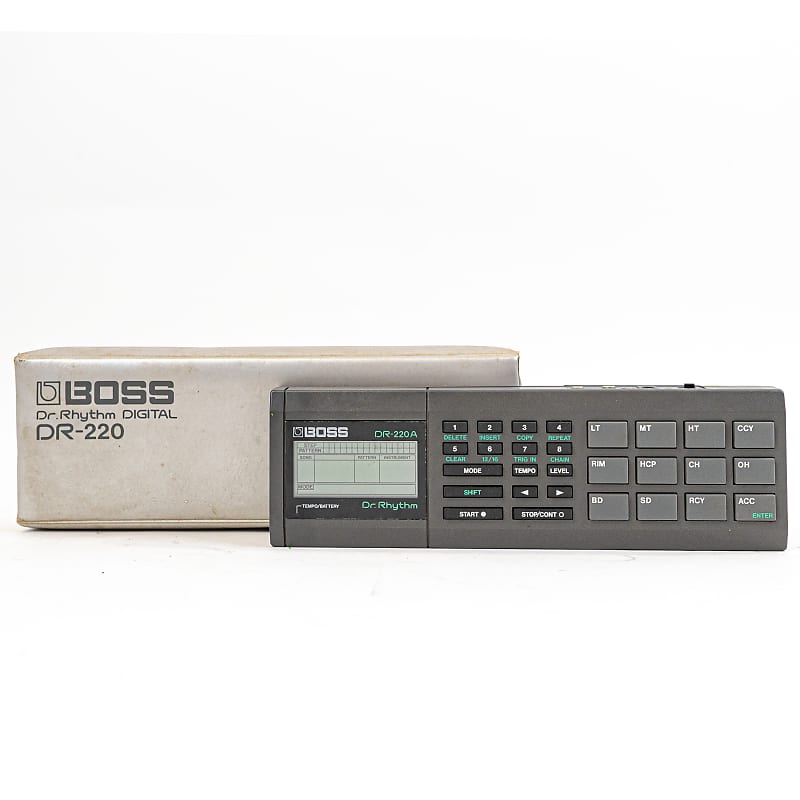 Boss DR220A Dr. Rhythm Digital Drum Machine with Case Reverb Canada