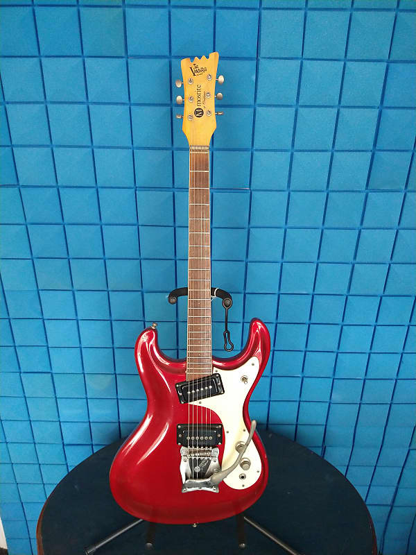 Mosrite Ventures 1965 - Candy Red image 1