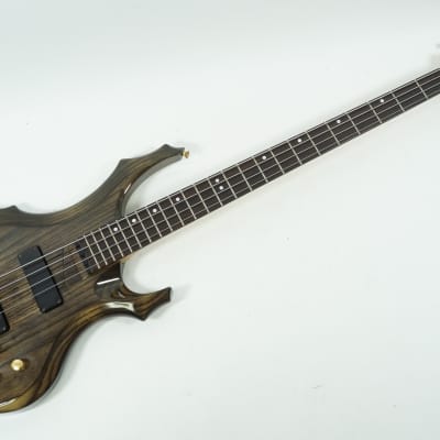 [SALE Ends May 16] EDWARDS E-FR-95B FOREST BASS by ESP Transparent Black ASH BODY FR Series for sale
