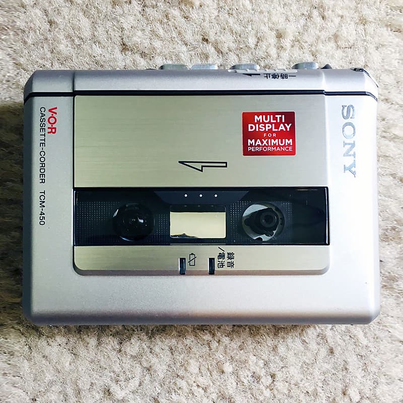 SONY TCM-450 Walkman Cassette Corder, Excellent Shape !! Working