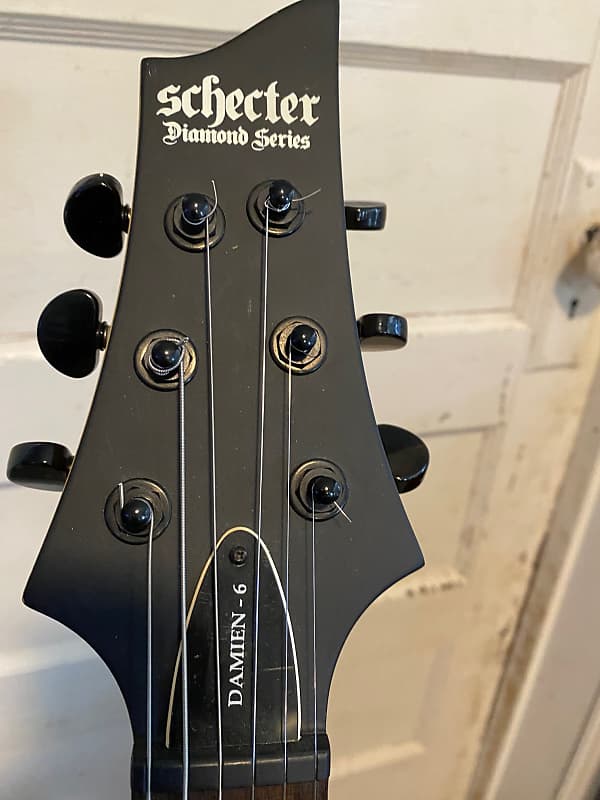 Amazon.com: Schecter Damien Platinum 6 with Floyd Rose