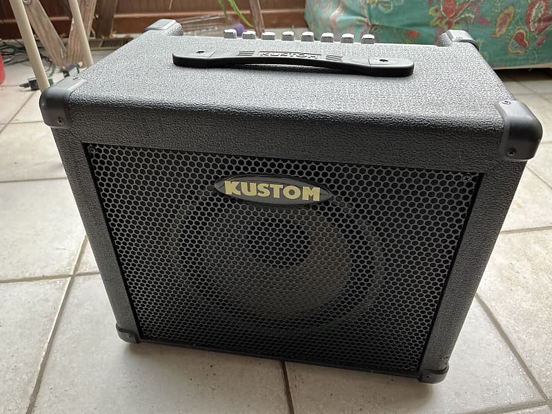 Kustom Bass Amp KBA 35X Early 2000s Black Reverb