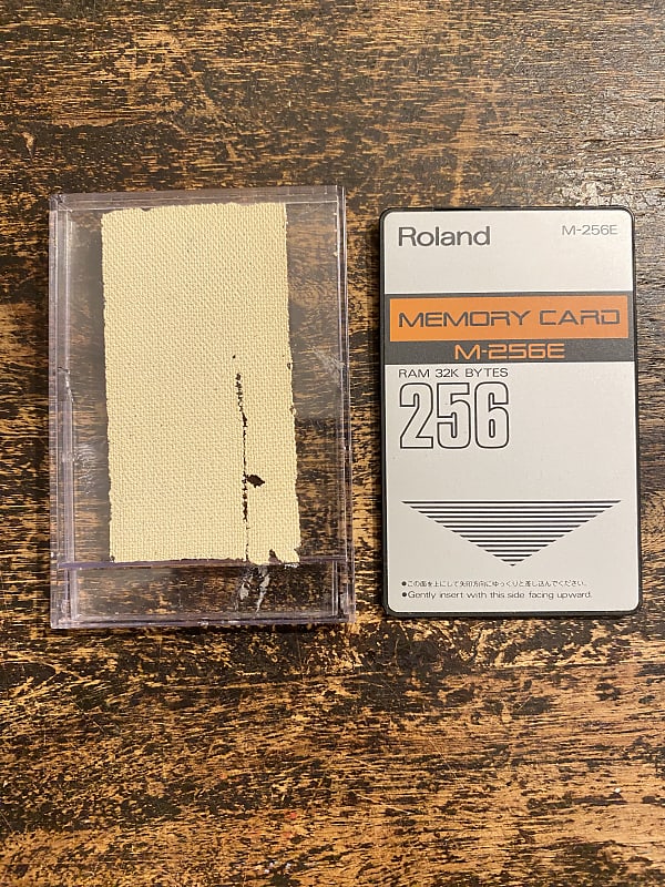 Roland M-256E Memory RAM Card 32Kb | Reverb