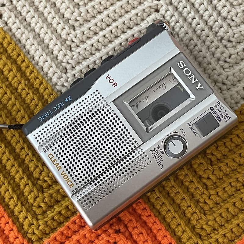 Sony Cassette Recorder Classic Lofi Tape Recorder! Epic Reverb