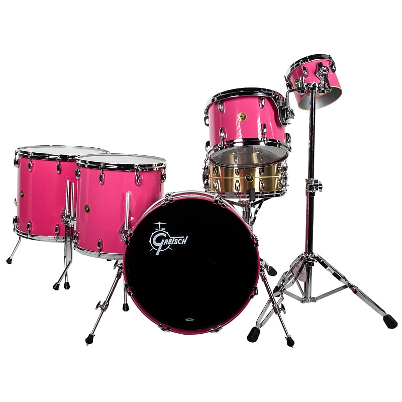 Gretsch USA Custom Taylor Hawkins Replica Drum Kit in Bubble Reverb