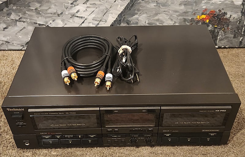 Panasonic RS-TR355 デュアルカセットデッキ Panasonic RS-TR355 デュアルカセットデッキ
