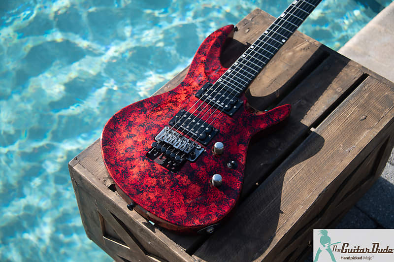 2011 Edwards by ESP E-HR-135III - Volcano Red - Seymour Duncan Pickups -  Floyd Rose - MIJ - Video