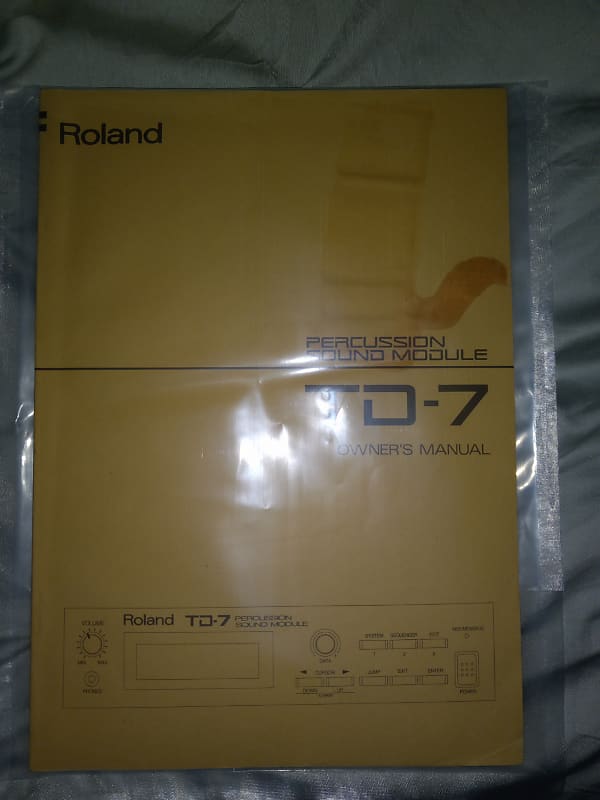 Roland TD-7 1992 tan image 1