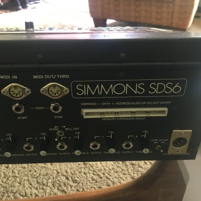 Simmons SDS-6 Rare-as-hens-teeth Drum Sequencer w/MIDI image 6