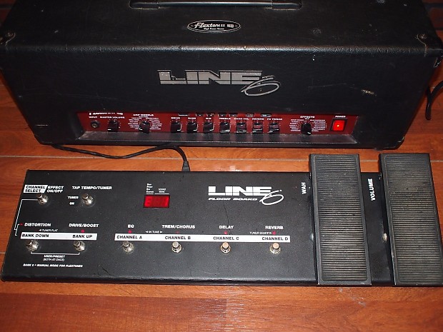 Line 6 Flextone II HD Guitar Head Amp Amplifier w/ Floor Line 6 Flextone II HD Guitar Head Amp Amplifier w/ Floor