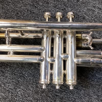 JW York & Sons Trumpet - Silver image 8