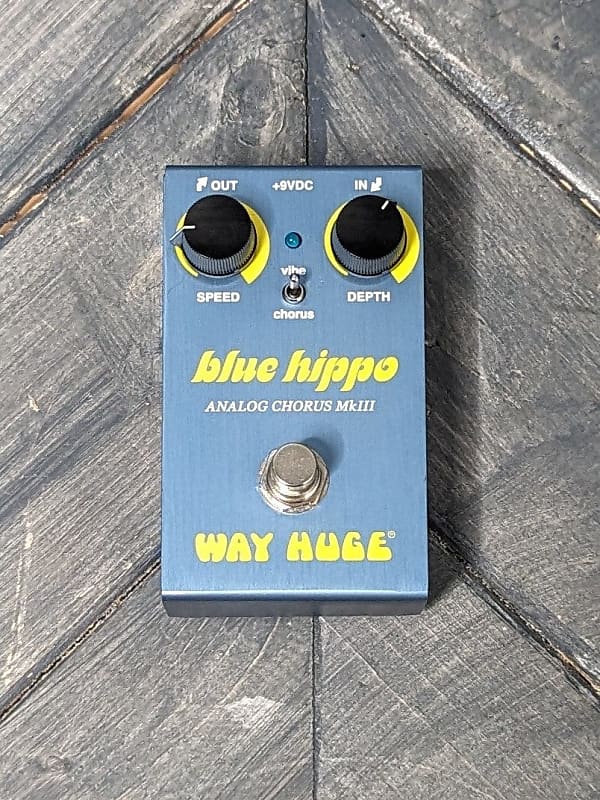 ギター Way Huge Blue Hippo MK3 Analog Chorus smalls-blue-hippo-analog-