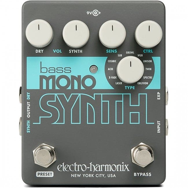 Electro-Harmonix EHX Bass Mono Synth Effects Pedal image 1