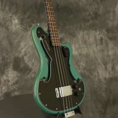 RARE 1960's Ampeg AEB-1 Scroll Bass original BLUE + BLACK!!! image 7